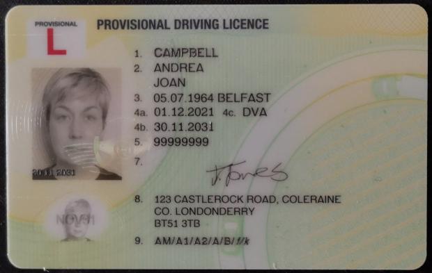 Buy a provisional driving license